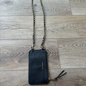 Never Used Bandolier Black and Gold Clutch